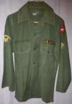 US Army 7th Corps Sateen Uniform Shirt