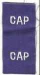 Civil Air Patrol CAP Collar Patches Pair