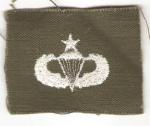 Senior Paratrooper Jump Wing Badge Vietnam Era