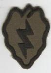 Patch 25th Infantry Division Theater Made