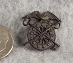 WWI Quartermaster Officer Pin Insignia Miniature