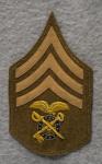 WWI Quartermaster Sergeant Chevron Rank Insignia 