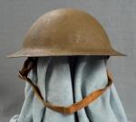 WWI US Doughboy British Brodie Combat Helmet #5