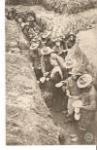 WWI Photo Postcard Soldiers in Trench
