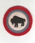 WWI Type Patch 92nd Infantry Division Reproduction