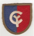 WWI Type Patch 38th Infantry Division Reproduction