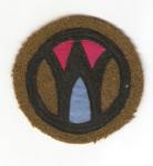 WWI Type Patch 89th Infantry Division Reproduction