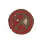 WWI Patch 35th Division 110th Ammunition Train