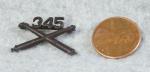 WWI 345th Artillery Pin Insignia