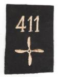 WWI US 411th Aero Squadron Insignia