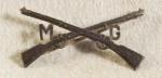 WWI Infantry Officer Machine Gunner Pin Insignia