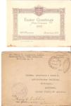 AEF 79th Infantry Division Easter Greetings 1919