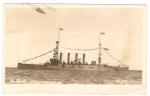 WWI Picture Postcard USS Frederick USN Ship