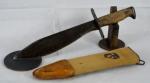 WWI M1917 USMC Plumb 1918 Bolo Knife & Scabbard 