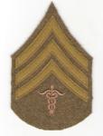 WWI Medical Sergeant Chevron Rate Patch