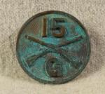 WWI 15th Infantry Regiment G Company Collar Disc