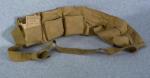 WWI era 5 Round Clip Khaki Bandolier 1916