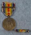 WWI US Victory Medal France Bar