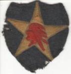 WWI 2nd Infantry Division Patch
