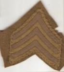 WWI Sergeants Rank Patch
