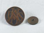 WWI USNA National Army Collar Disc