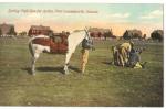 Postcard Fort Leavenworth Field Gun