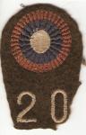 WWI 20th Areo Squadron Patch