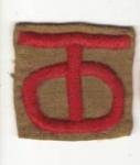 WWI era 90th Infantry Division Patch