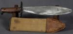WWI M1917 Plumb Bolo Knife & Scabbard 