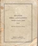 WWI Army Infantry Drill Regulation Handbook 