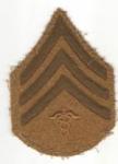 WWI Medical Sergeant Chevron Rate Patch