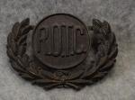 WWI ROTC Visor Cap Badge