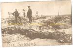 WWI Postcard Soissins Trench Casualties