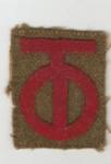 WWI 90th Infantry Division Patch