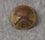 Infantry Regiment E Company Collar Disc 1930's