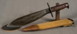WWI M1917 AC Company Bolo Knife & Scabbard 