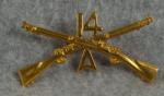 WWI 14th Infantry Regiment A Company Collar Pin