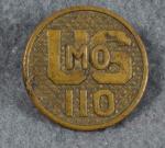 WWI US Collar Disk Missouri National Guard 110th