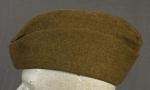 WWII OD Wool Overseas Cap Hat 7 3/8