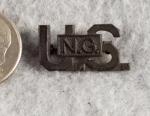 WWI US National Guard Officer Insignia Pin Mini