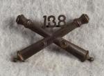 WWI 138th Artillery Regiment Officer Insignia