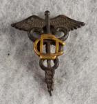 WWI Medical Officer Collar Insignia Dental Corps