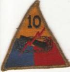 WWII 10th Armored Division Patch