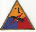 WWII 11th Armored Division Patch Error