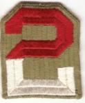 WWII 2nd Army Patch Variant