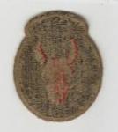 WWII Patch 34th Division Green Back