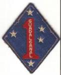 WWII 1st Marine Division Patch Variant