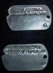 WWII US Army Dog Tags