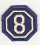 WWII 8th Corps Patch Variation