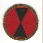 WWII Patch 7th Infantry Division